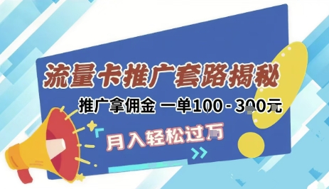 2025年外面卖1500的流量卡项目最新玩法，绿色无门槛对新手非常友好，日入3张+-A5资源网