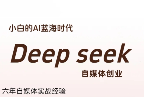 冰冰老师·普通人如何利用Deepseek创业-A5资源网