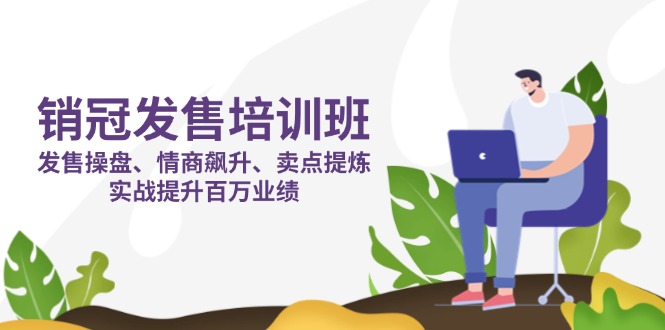销冠 发售培训班：发售 操盘+情商 飙升+卖点 提炼，实战提升百万业绩-A5资源网