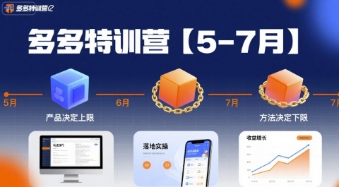 多多特训营【5-7月】产品决定上限，方法决定下限，各种玩法技巧落地实操-A5资源网