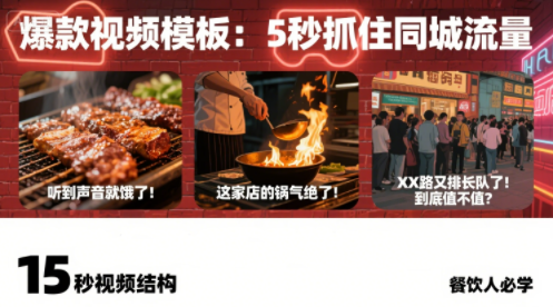 白泽老师·餐饮实体店短视频爆店-A5资源网