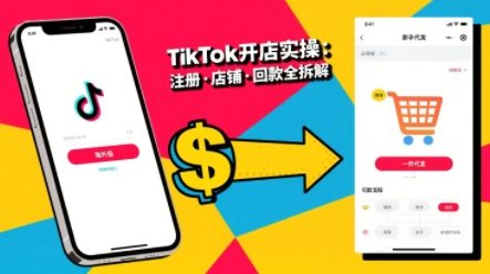 TikTok从开店到投流的进阶课，从基础实操到高阶技巧一网打尽-A5资源网