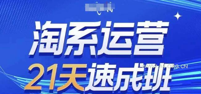 淘系运营21天速成班(更新25年7月)，0基础轻松搞定淘系运营，不做假把式-A5资源网