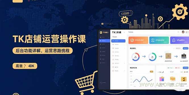 TK店铺运营实操课：后台功能详解，商品上架流程，运营思路拆解-A5资源网