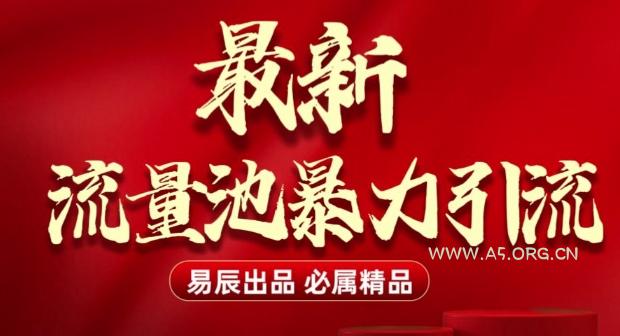 最新“流量池”无门槛暴力引流(全网首发)日引500+-A5资源网