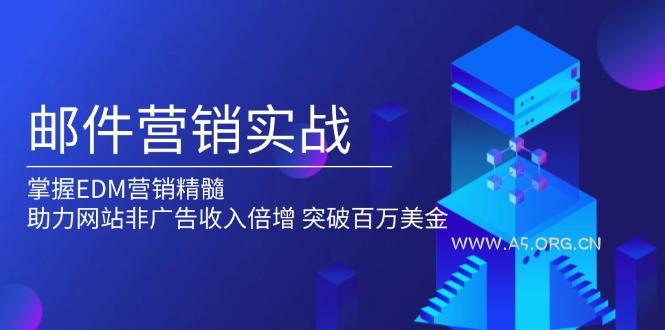 邮件营销实战，掌握EDM营销精髓，助力网站非广告收入倍增，突破百万美金-A5资源网
