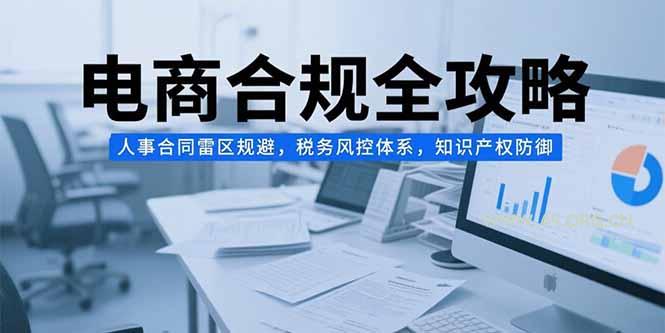 电商合规全攻略，人事合同雷区规避，税务风控体系，知识产权防御-A5资源网