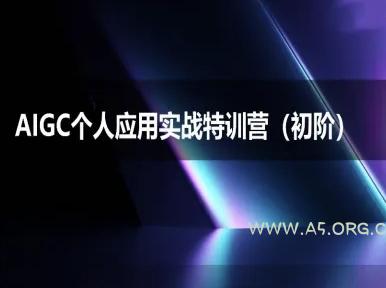AIGC个人实战应用特训营(初阶班)-deepseek思考力2025-A5资源网