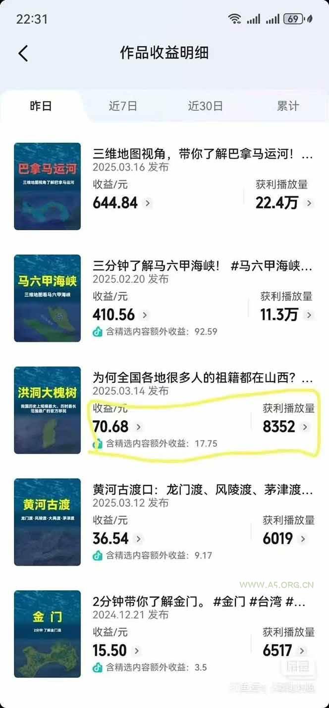 AI三维地理视频制作，全套工具数据包，含谷歌地球与矢量地图资源 - A5资源网