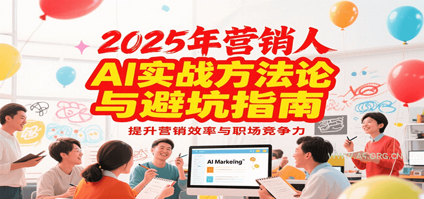 2025年营销实战方法论与避坑指南，利用AI提升营销效率与职场竞争力-A5资源网