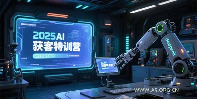 2025AI获客特训营，AI图文视频全制作，deepseek工具实操教学-A5资源网