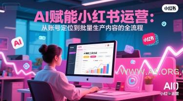 AI 赋能小红书运营：从账号定位到批量生产内容的全流程-A5资源网