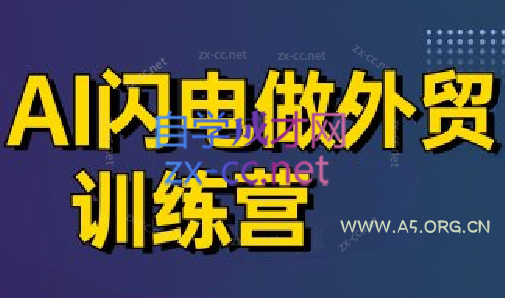 大卫·AI闪电做外贸训练营(更新6月)-A5资源网
