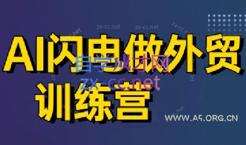 大卫·AI闪电做外贸训练营(更新5月)-A5资源网
