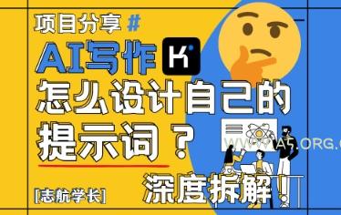 AI写作，怎么设计自己的提示词？(按照演讲稿为例)-A5资源网