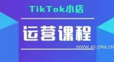 TikTok小店运营实操课，TK​小店运营实操+疑难答疑-A5资源网