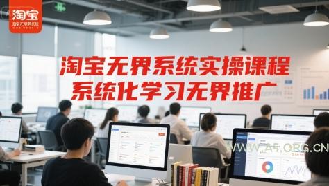 淘宝无界系统实操课程，系统化学习无界推广-A5资源网