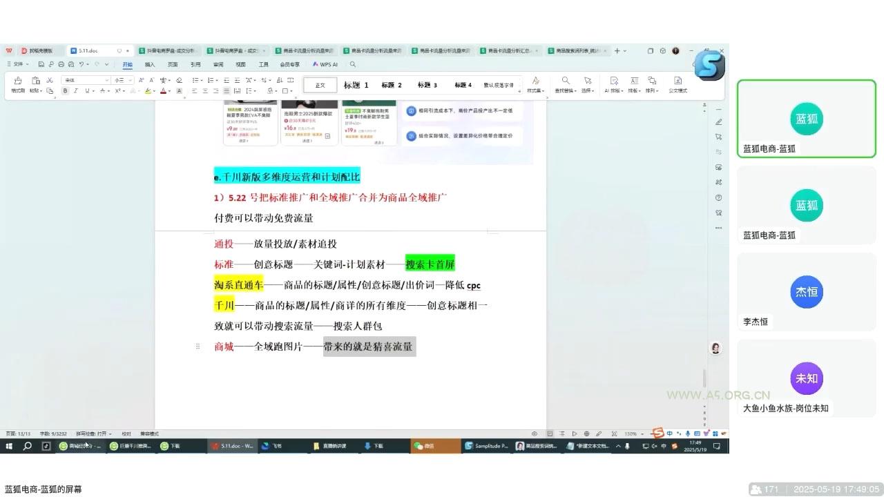 蓝狐电商·抖音商城运营课程(更新5月) - A5资源网