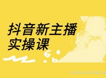 抖音新主播实操课，直播间流量运营线上实操课(18节)-A5资源网