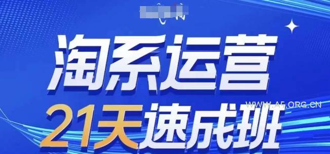 淘系运营21天速成班(更新25年5月)，0基础轻松搞定淘系运营，不做假把式-A5资源网