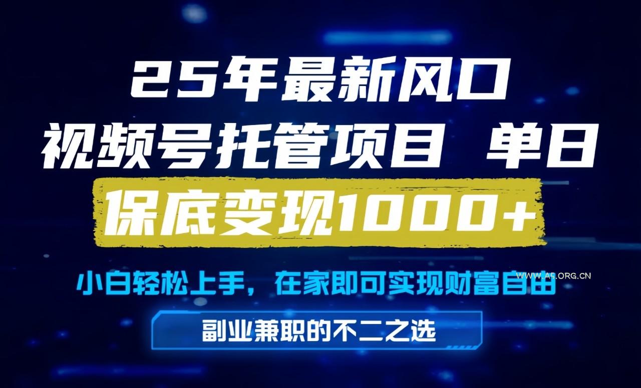 真正的懒人项目，妥妥的福利，先到先得，单日保底1000+-A5资源网