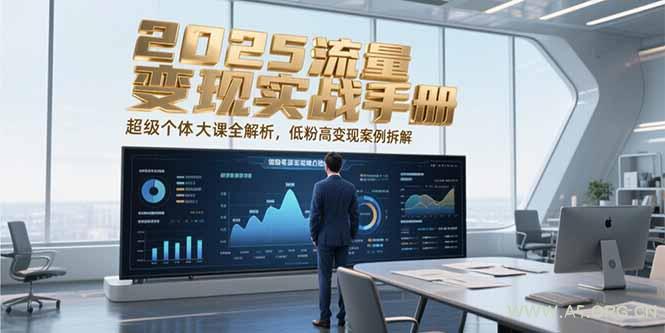 2025流量变现实战手册，超级个体大课全解析，低粉高变现案例拆解-A5资源网