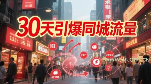 30天引爆同城流量：团购篇 认知篇 流量篇 来客篇 达人篇 老板人设IP篇 投流篇-A5资源网