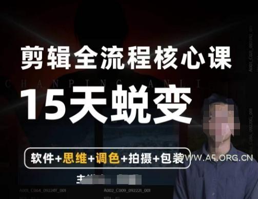 阿晖【全能剪辑高手训练营】剪辑+思维+调色+拍摄+包装（5合1）-A5资源网