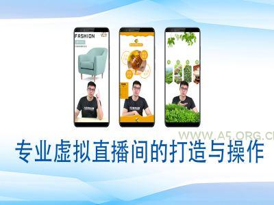 个人虚拟直播间的搭建与操作，专业虚拟直播间的打造与操作-A5资源网