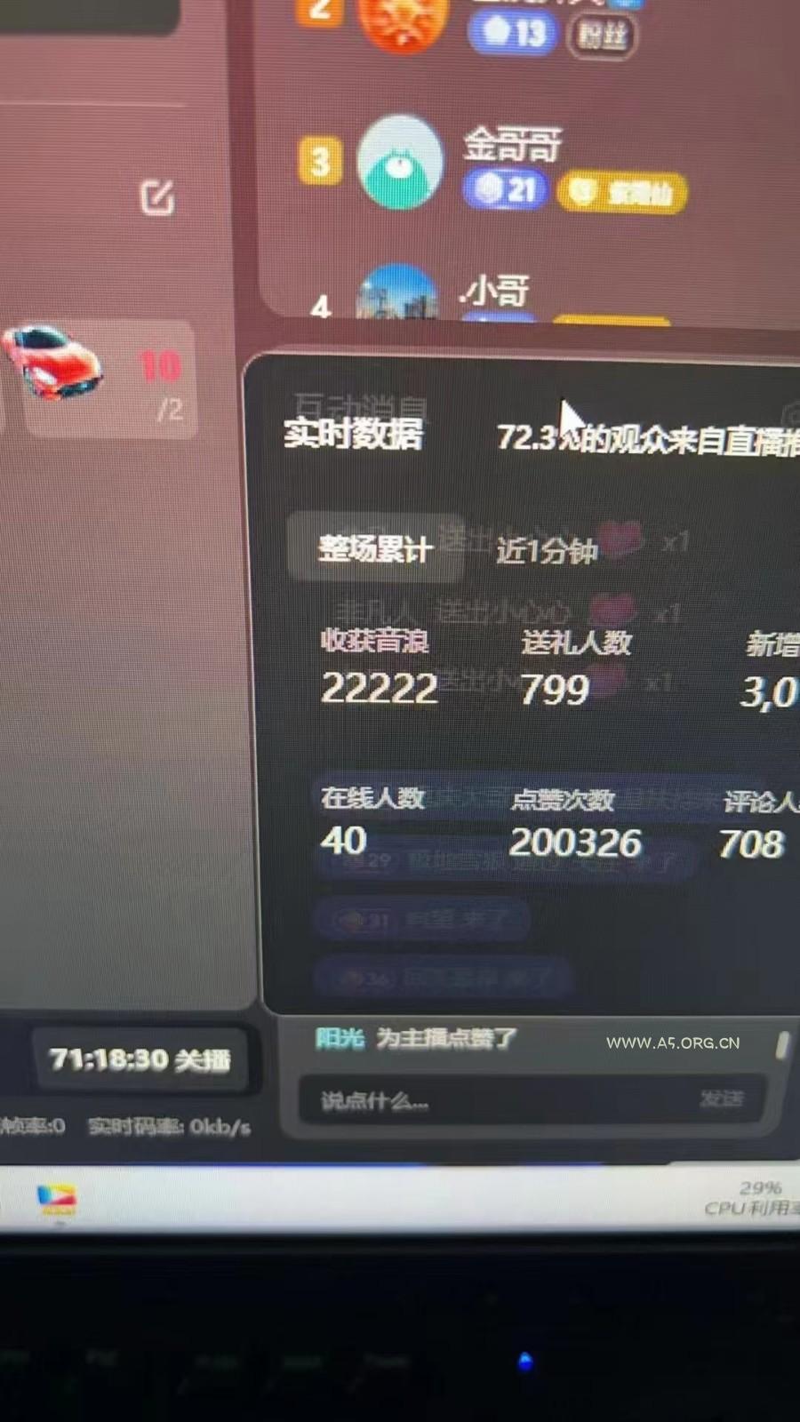 图片[1]-抖音才艺无人直播日入1000+可复制，可放大-A5资源网