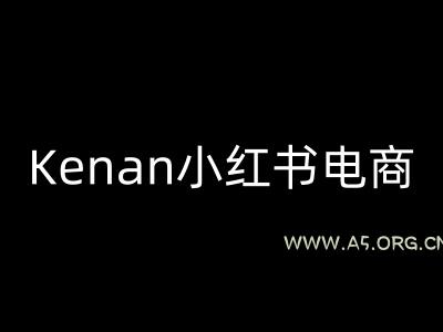 Kenan小红书电商-kenan小红书教程-A5资源网