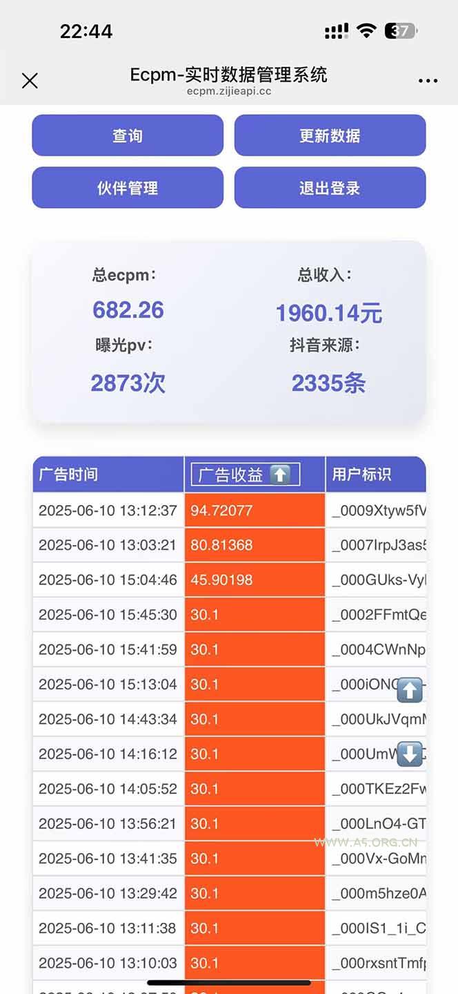抖音掘金单日2000+，不限制手机型号，有手机就能赚钱 - A5资源网