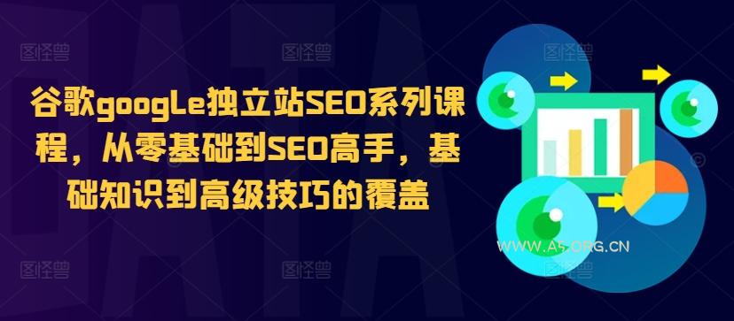 谷歌google独立站SEO系列课程，从零基础到SEO高手，基础知识到高级技巧的覆盖-A5资源网
