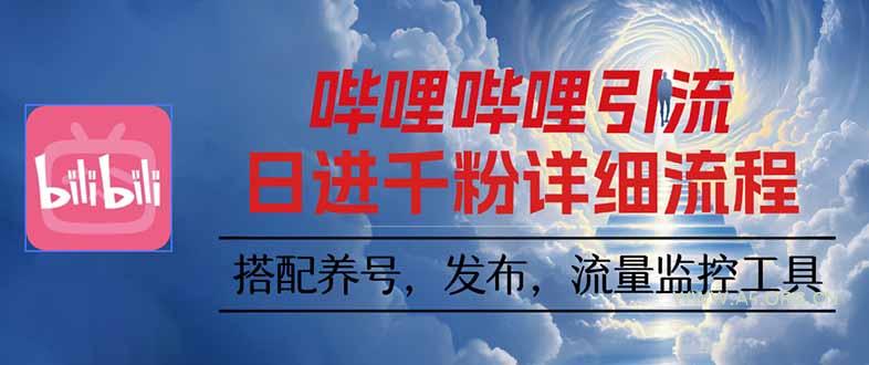 哔哩哔哩引流一个视频裂变100个矩阵玩法-A5资源网