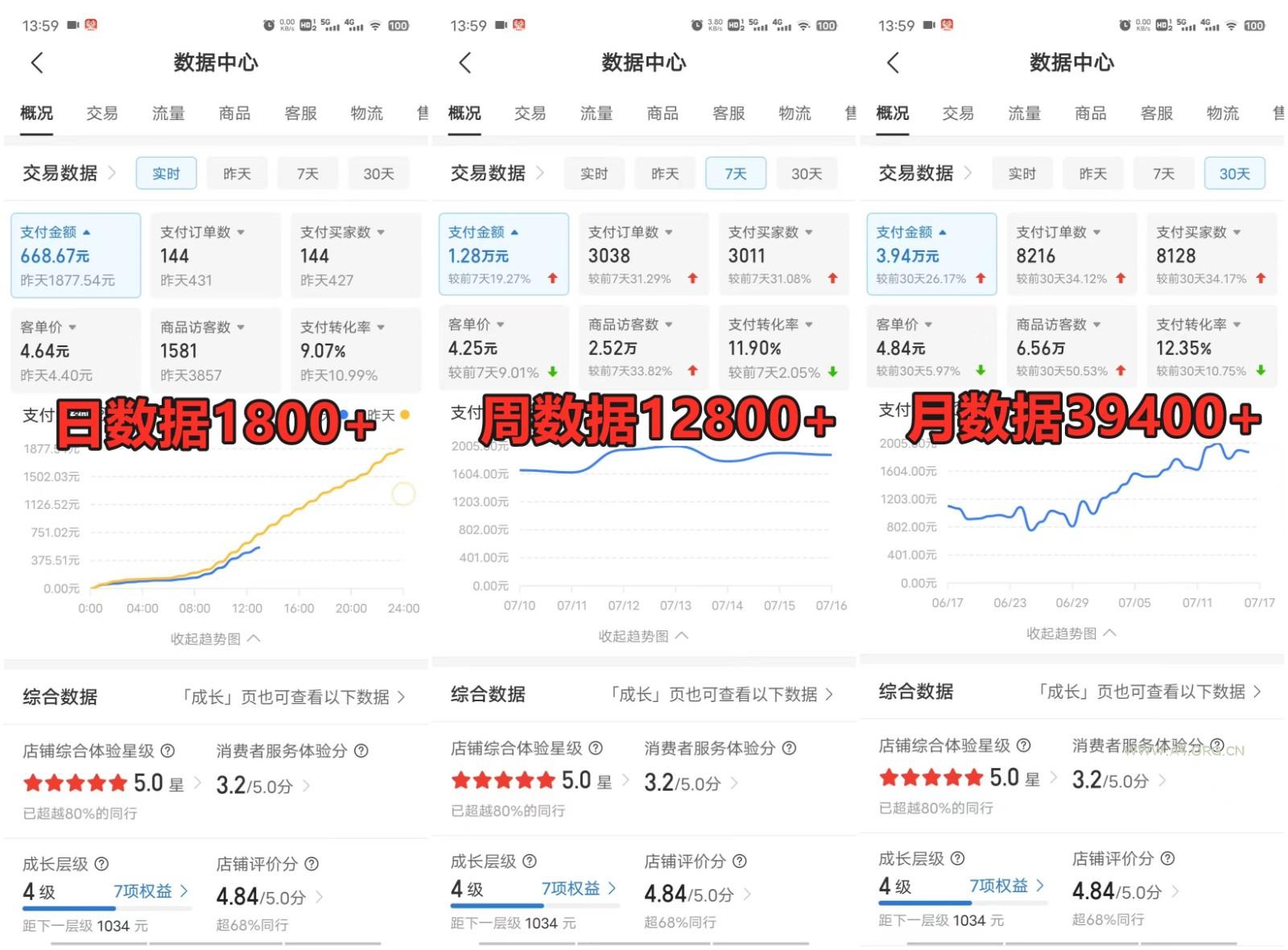 拼多多虚拟店铺项目，电脑挂机自动发货，单店日利润300+ - A5资源网
