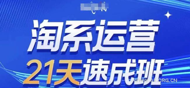 淘系运营21天速成班(更新24年12月)，0基础轻松搞定淘系运营，不做假把式-A5资源网