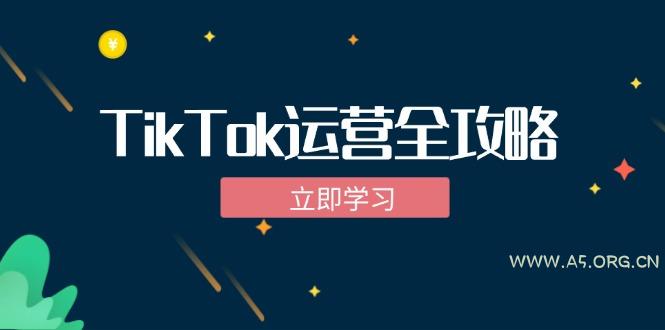 TikTok实战运营全攻略：从下载软件到变现，抖音海外版实操教程-A5资源网