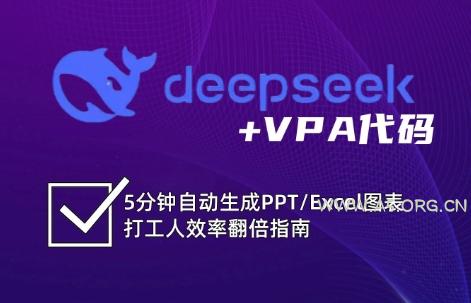 DeepSeek从入门到精通：解锁Excel和VBA高效办公新技能-A5资源网