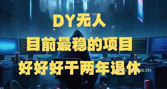DY无人，目前最稳的项目，矩阵放大边旅游边赚钱，好好好干两年退休-A5资源网