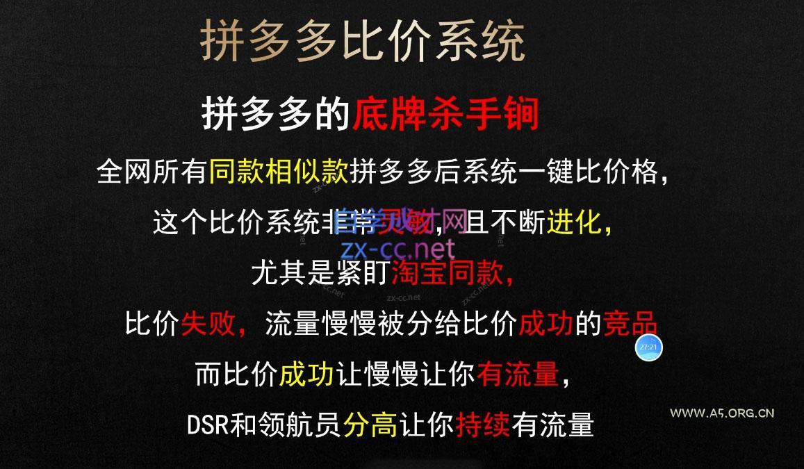 云杉老师·拼多多爆款打造标准化流程2.0 - A5资源网