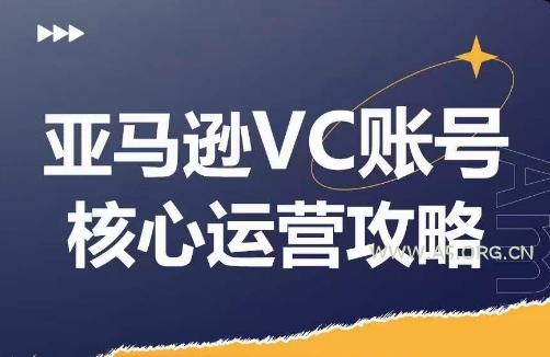 亚马逊VC账号核心玩法解析，实战经验拆解产品模块运营技巧，提升店铺GMV，有效提升运营利润-A5资源网