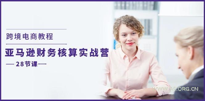 跨境电商教程：亚马逊-财务核算实战营(28节课-A5资源网