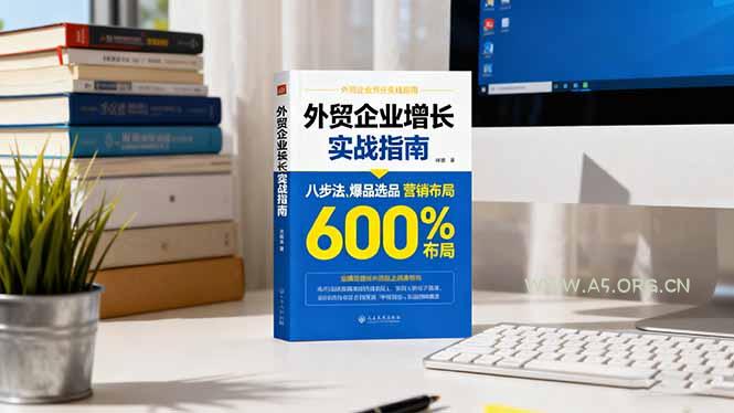 外贸企业增长实战指南，八步法、爆品选品、营销布局，业绩增长300%-A5资源网