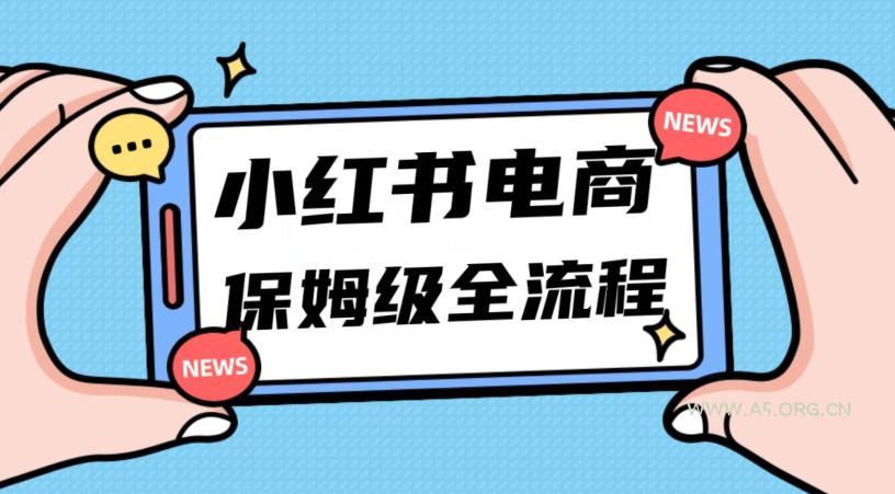 月入5w小红书掘金电商，11月最新玩法，实现弯道超车三天内出单，小白新手也能快速上手-A5资源网