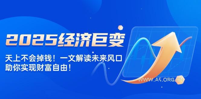 2025经济巨变，天上不会掉钱！一文解读未来风口，助你实现财富自由！-A5资源网