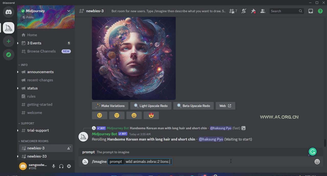 (9643期)Midjourney AI人工智能艺术图片从入门到高级创作教程-34节课-中英字幕 - A5资源网