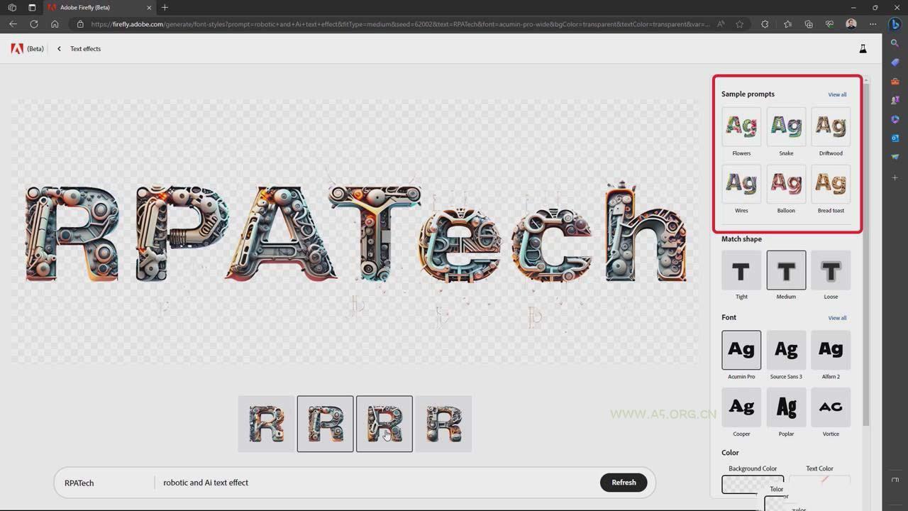 使用Adobe Firefly AI人工智能转变您的图像创造力教程-18节课-中英字幕 - A5资源网