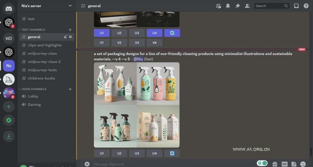 (9632期)完整的Midjourney AI大型课程：AI绘图从初学者到精通-36节课-中英字幕 - A5资源网