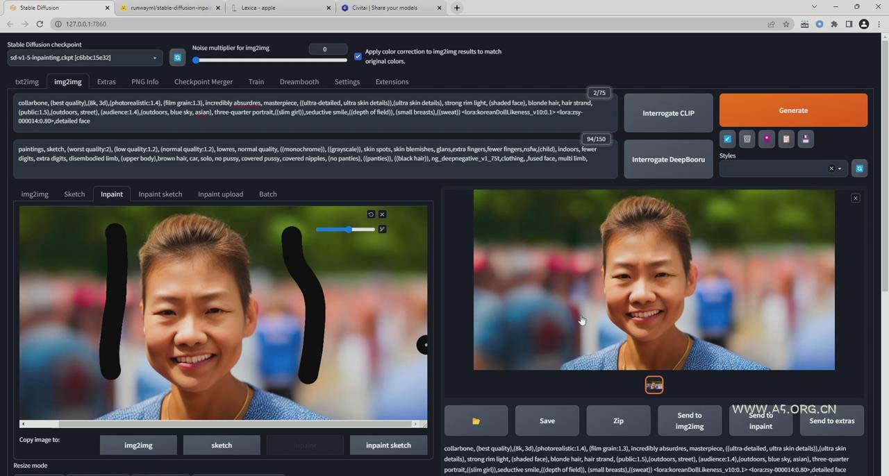 Stable Diffusion 大师班: 利用AI创建艺术图像及视频-31视频课-中英字幕 - A5资源网