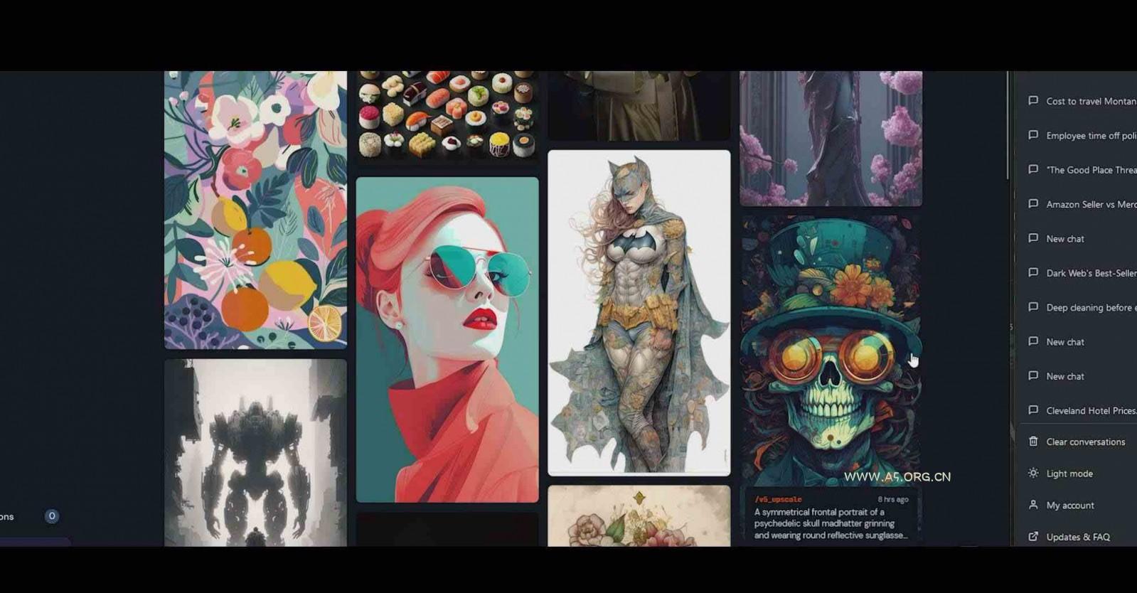 Midjourney及ChatGPT4人工智能生成艺术图像综合指南-9节课-中英字幕 - A5资源网